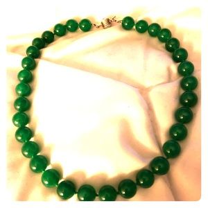 Jade necklace